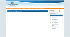 Desktop Screenshot of careers.mtsociety.org